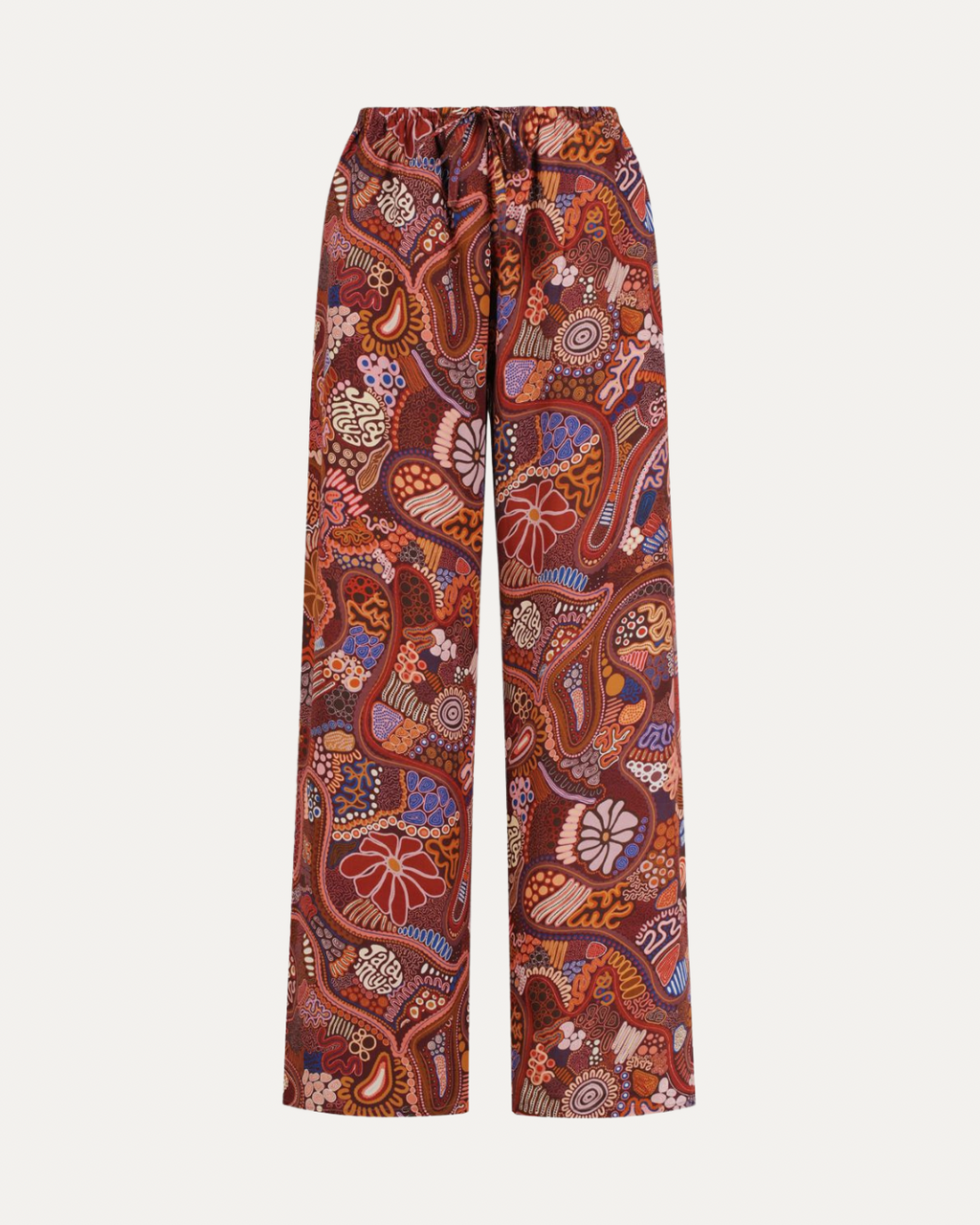 Kanyji Wide-Leg Pants | Lungkura