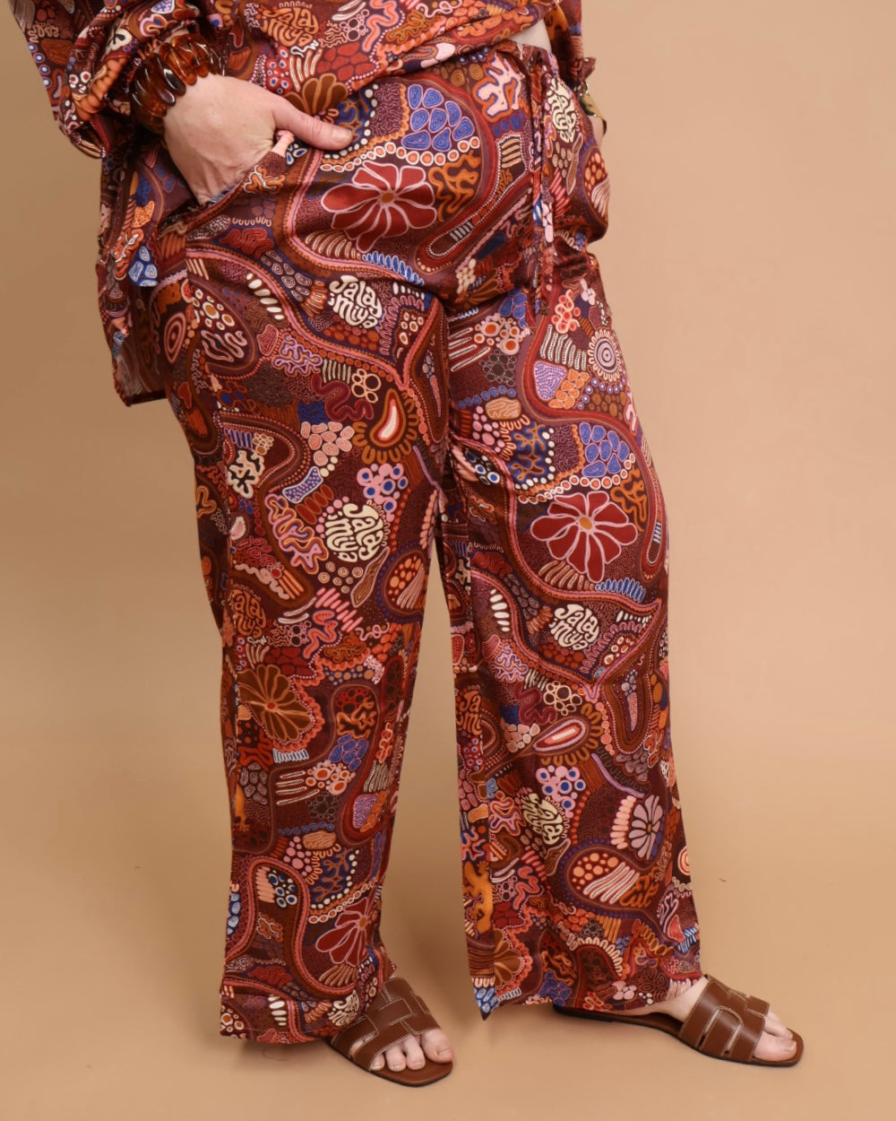 Kanyji Wide-Leg Pants | Lungkura