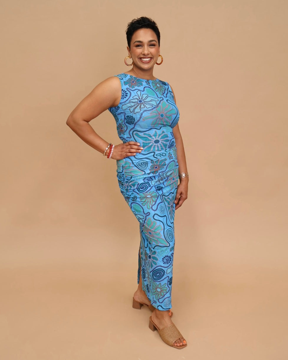 Nakarra Mesh Dress | Kukaja