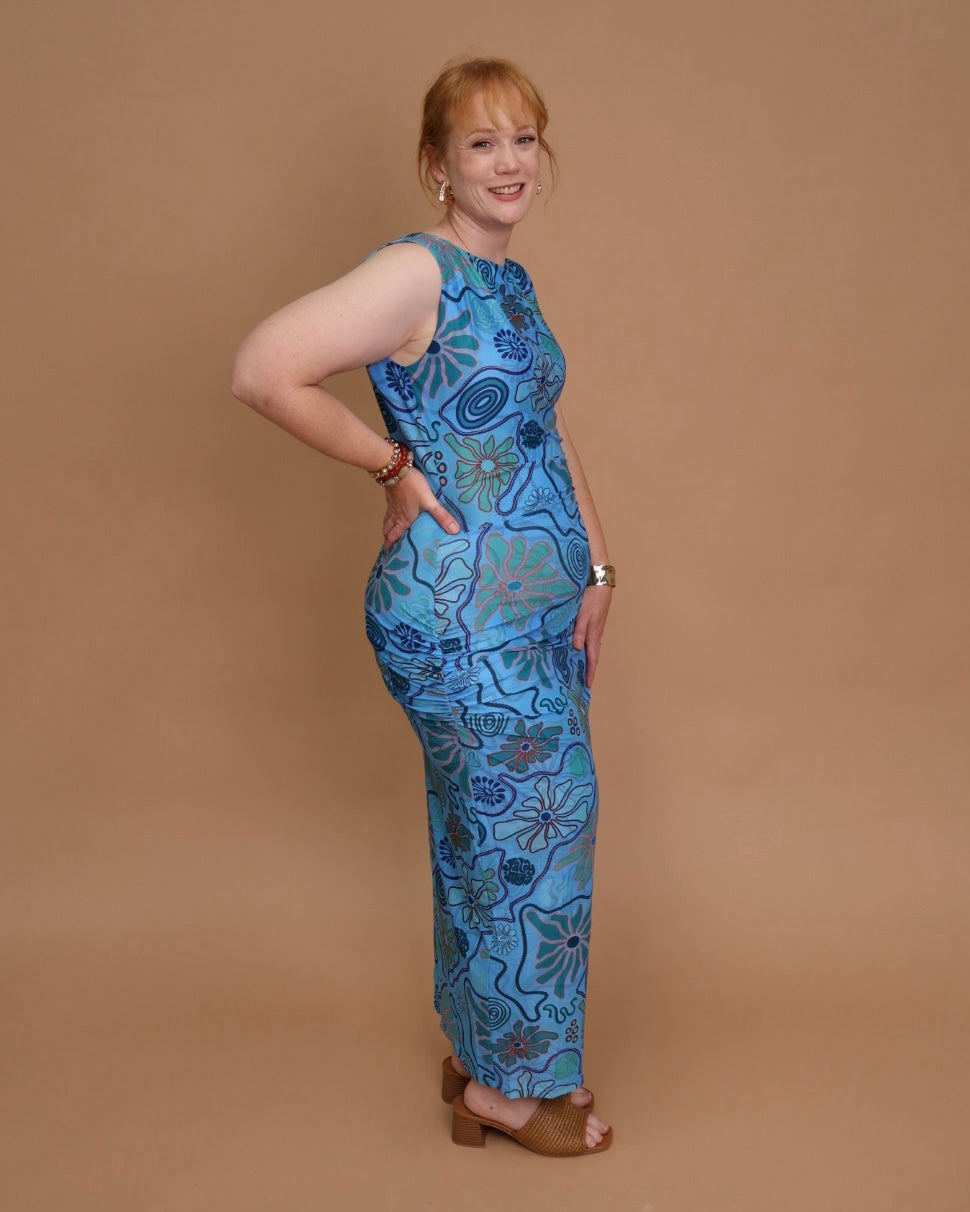 Nakarra Mesh Dress | Kukaja