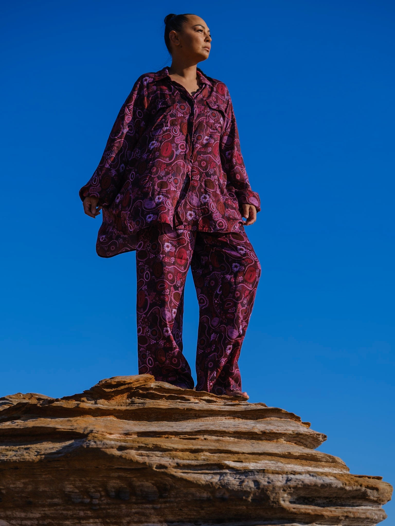 Kanyji Wide-Leg Pants | Jalpiny