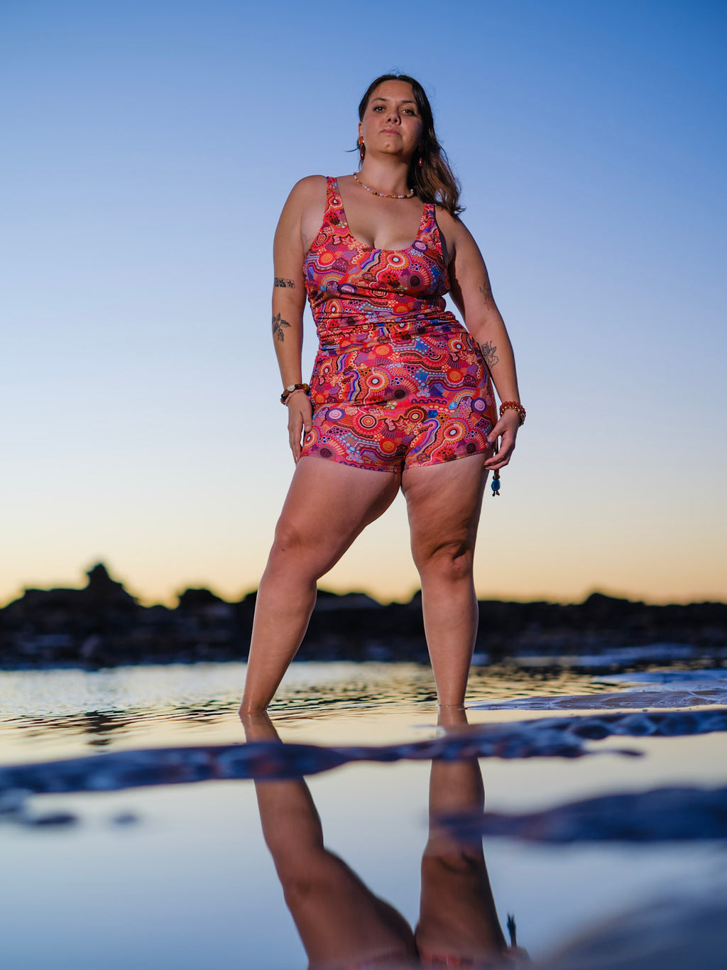 Milpa Sculpting Shorts | NAIDOC