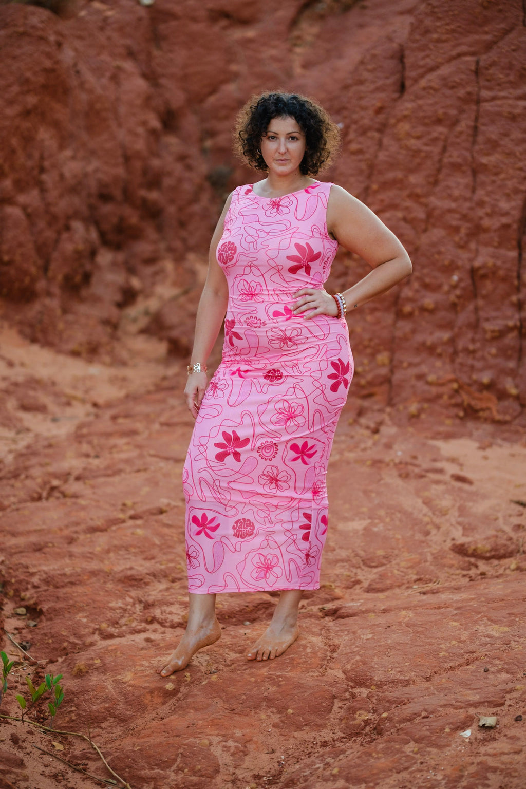 Nakarra Mesh Dress | Partiri