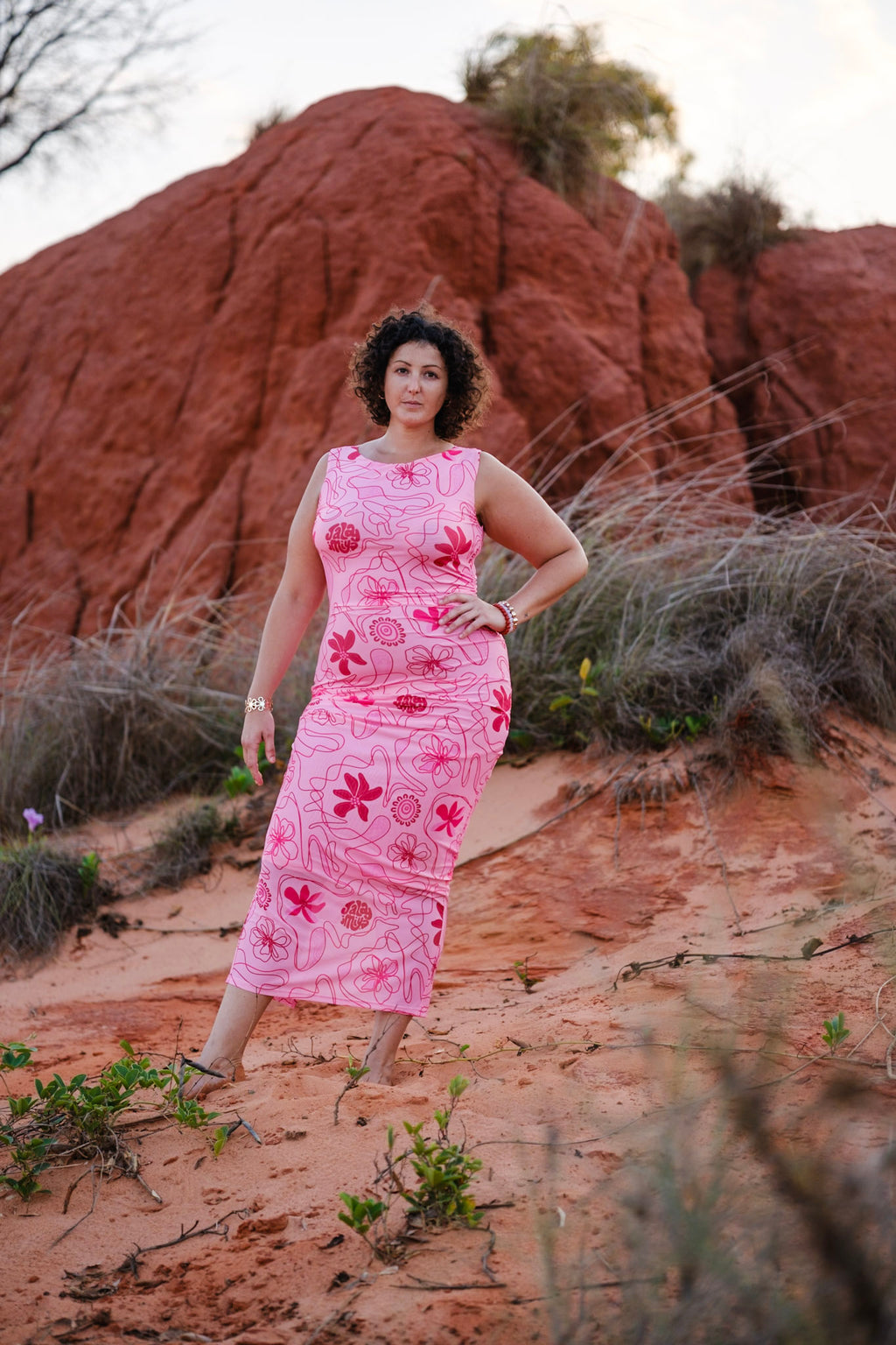 Nakarra Mesh Dress | Partiri