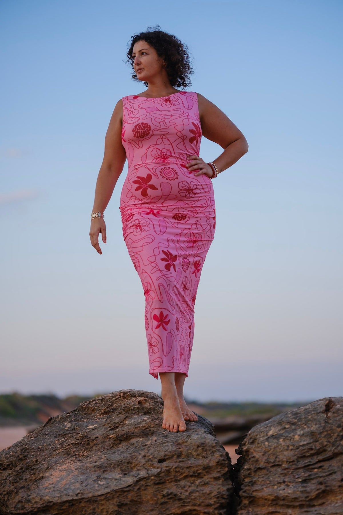 Nakarra Mesh Dress | Partiri