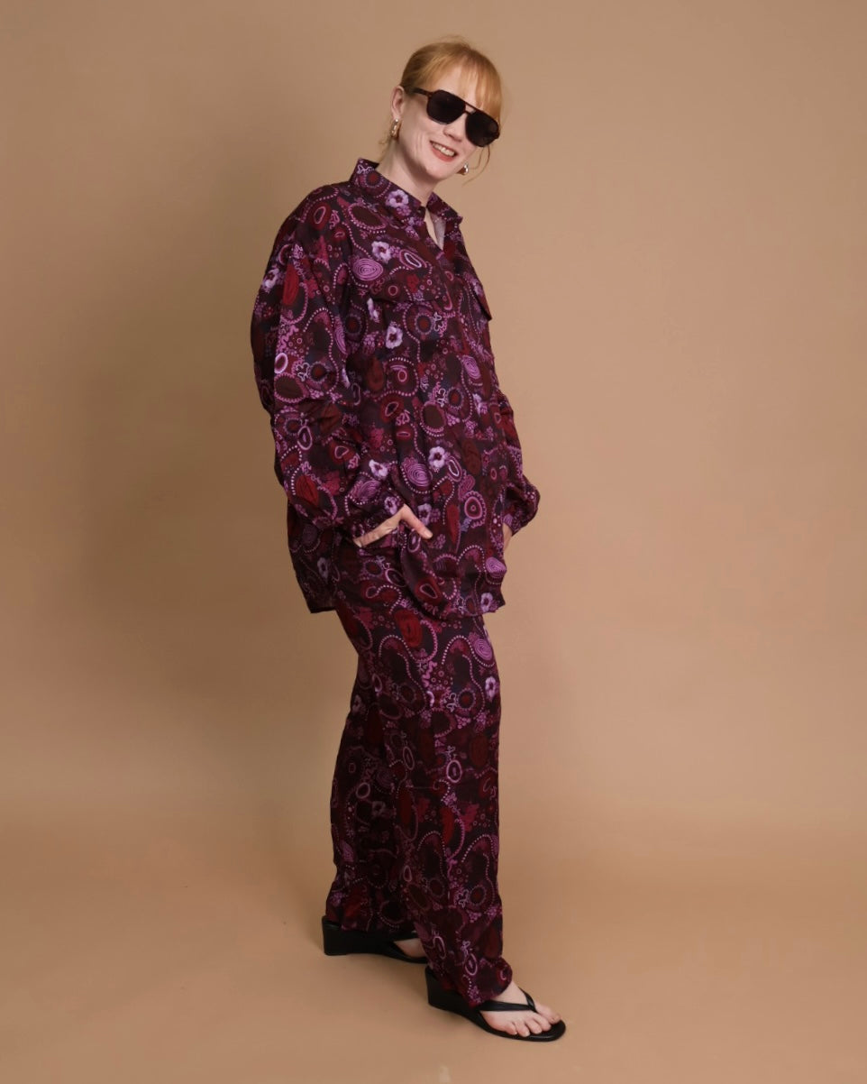 Kanyji Wide-Leg Pants | Jalpiny