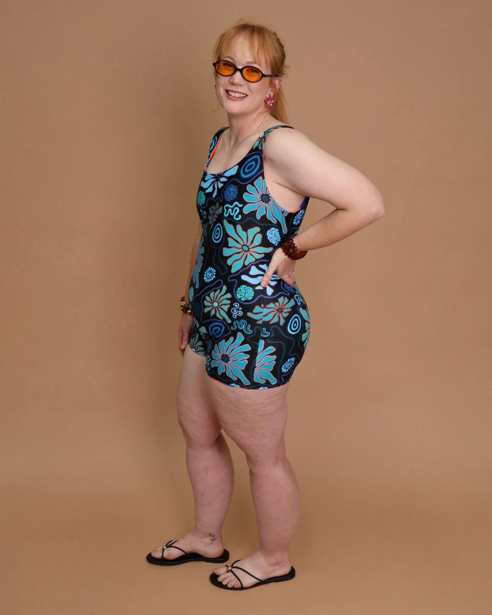 Ngoorloona Reversible Surf Suit | Pinyjayinyja x Jukujpurru