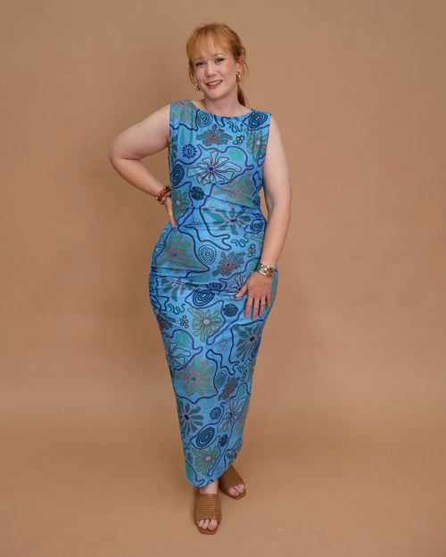 Nakarra Mesh Dress | Kukaja