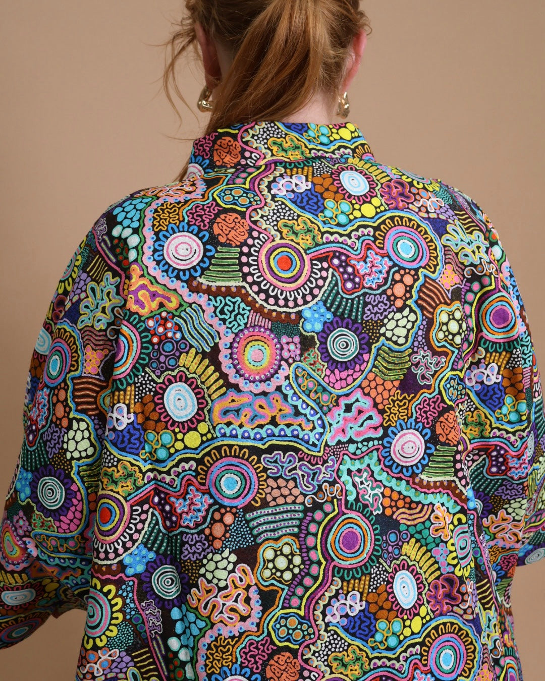 Ngalayimiya Drape Top | Makurra