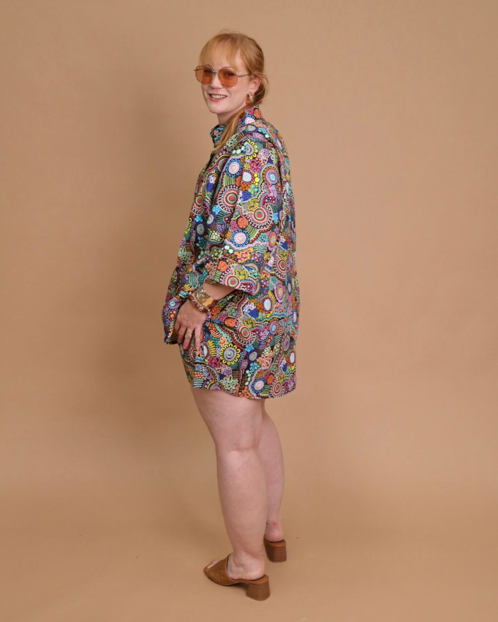 Ngalayimiya Drape Top | Makurra