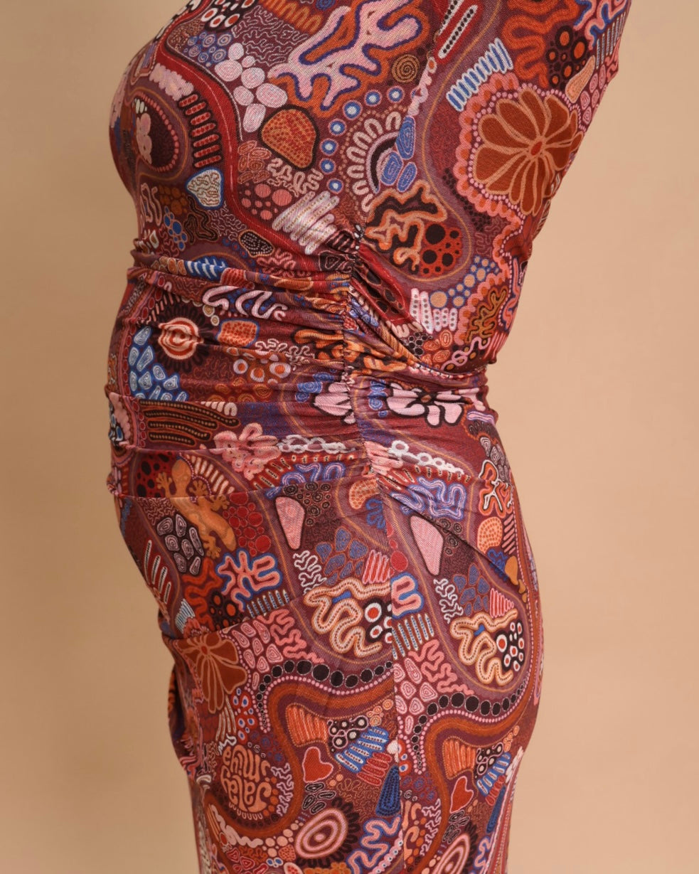 Nakarra Mesh Dress | Lungkura