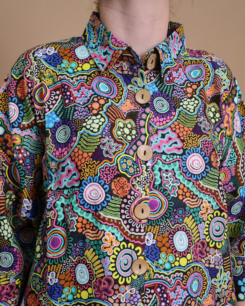 Ngalayimiya Drape Top | Makurra
