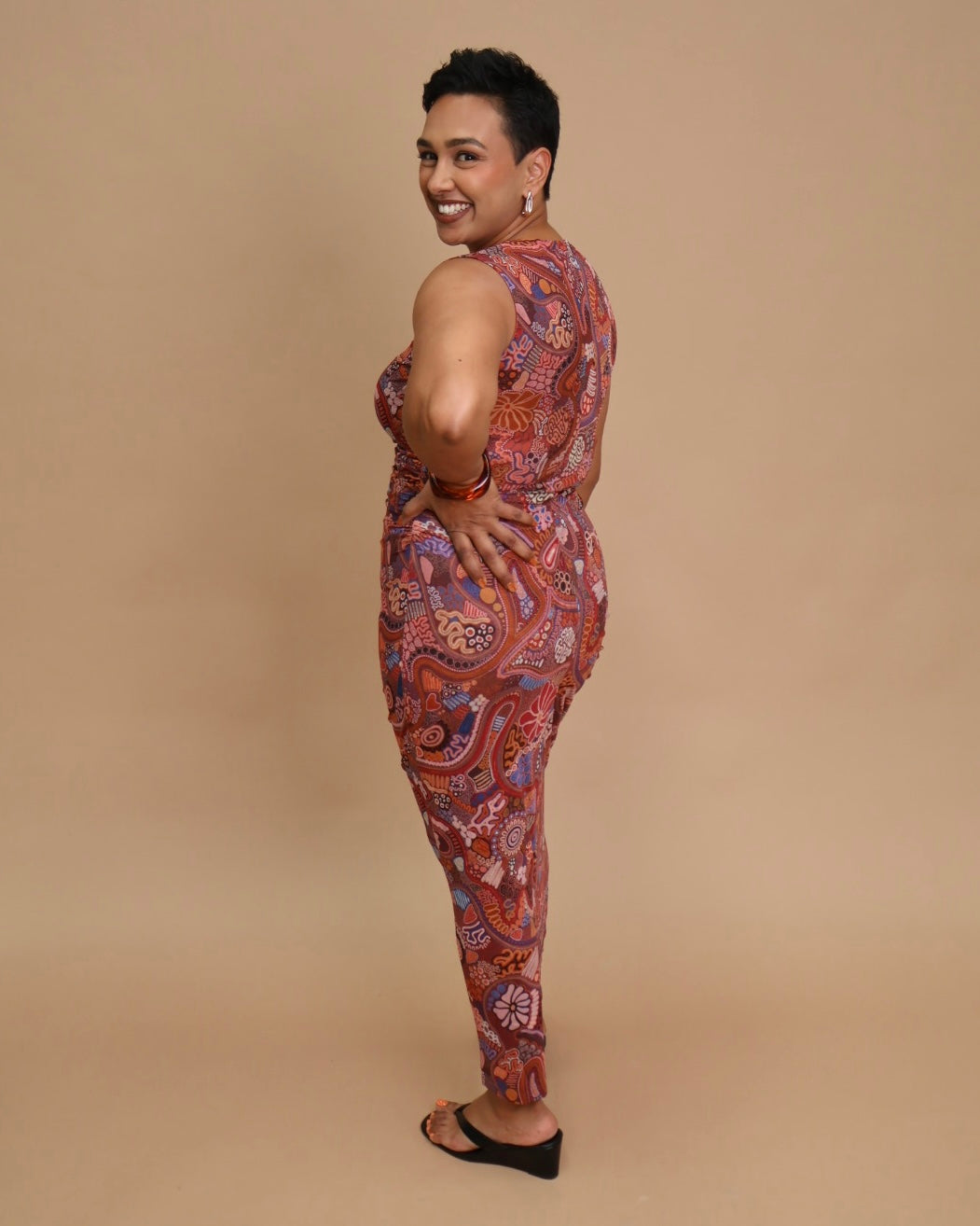 Nakarra Mesh Dress | Lungkura