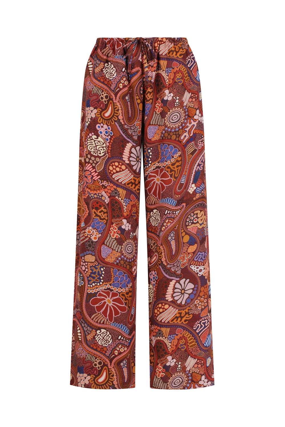 Kanyji Wide-Leg Pants | Lungkura