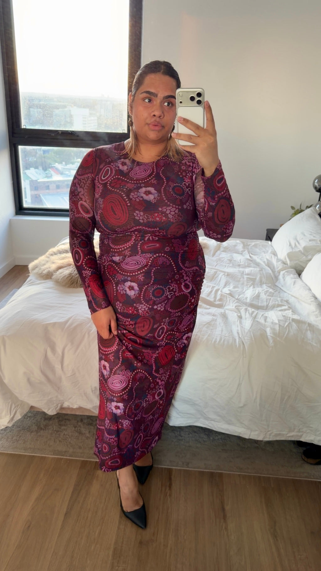 Kurrapa Mesh Dress | Jalpiny