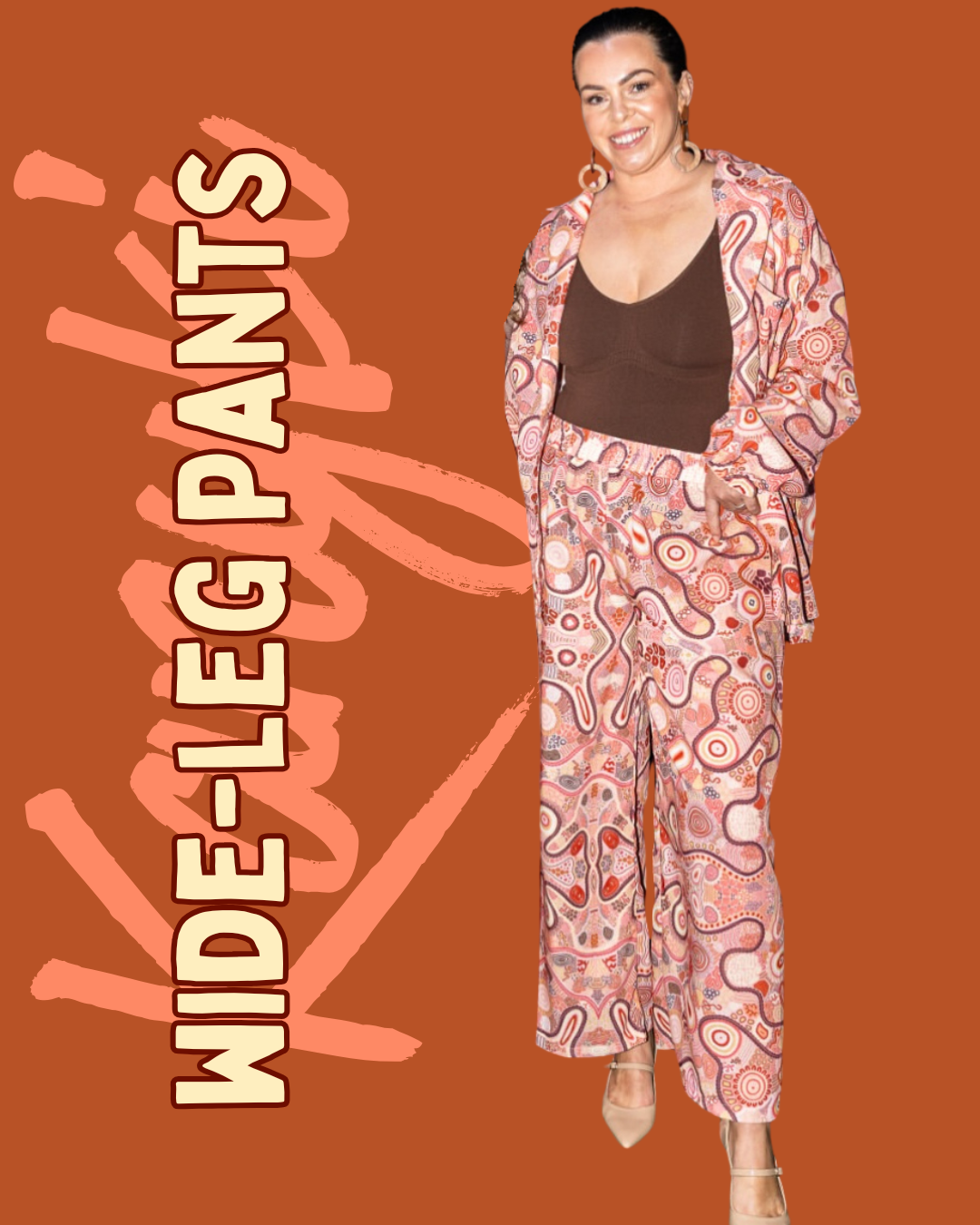 Kanyji Wide-Leg Pants | Mirtily