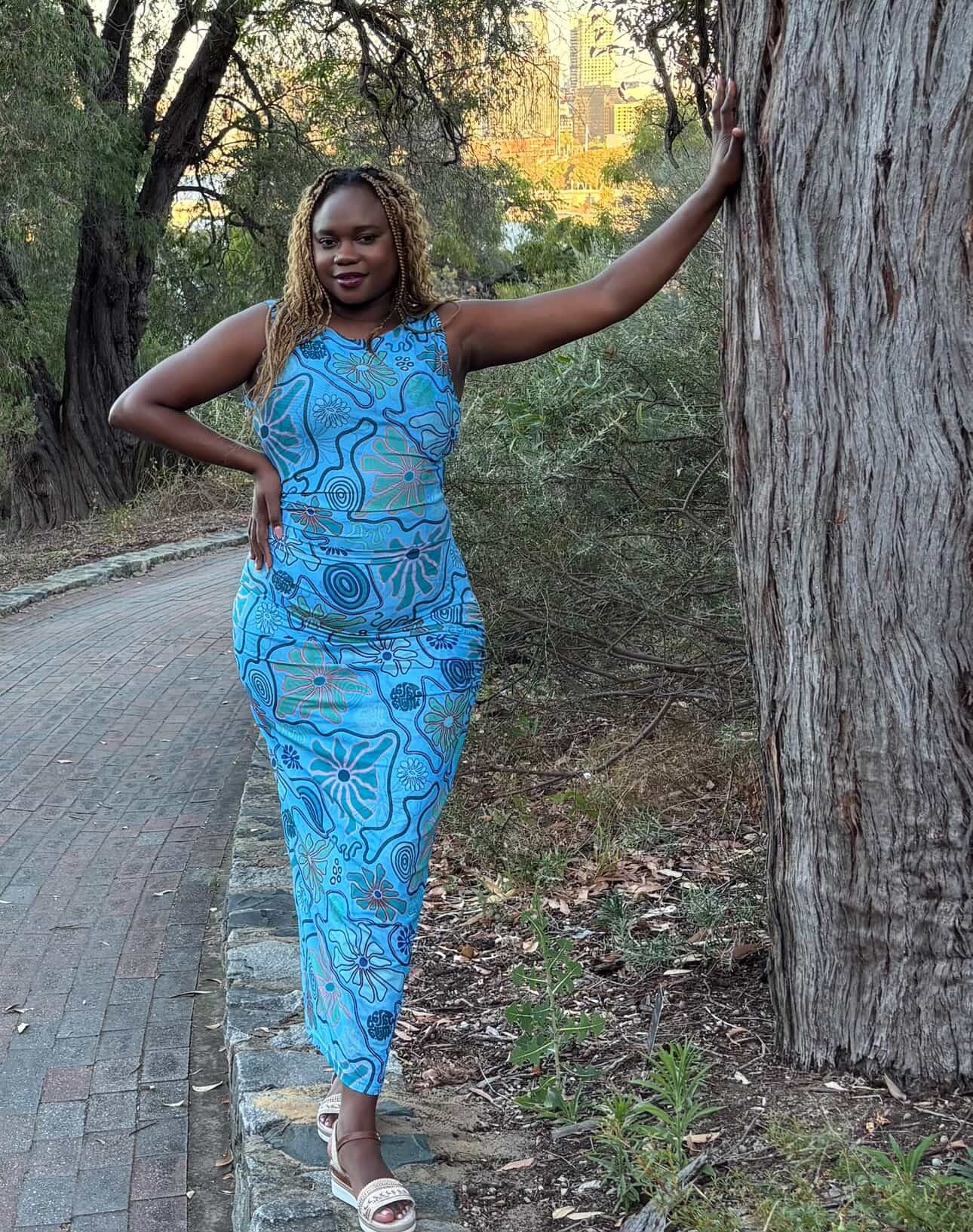 Nakarra Mesh Dress | Kukaja